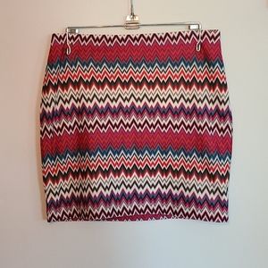 Colorful, Chevron Skirt